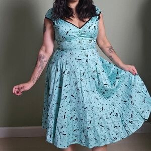 Pinup Couture Heidi Dress Swimsuit Pinup Girls No Belt Size Small